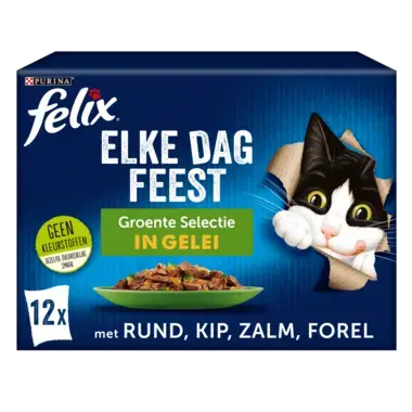 Felix kattenvoer Elke Dag Feest Groente Selectie