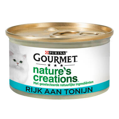 Gourmet kattenvoer natures creations tonijn MHI