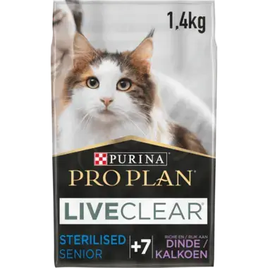 PRO PLAN LIVECLEAR senior kalkoen MHI