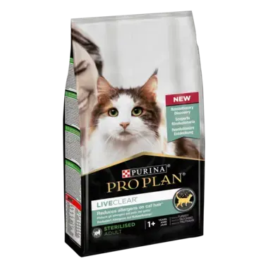 07613287232564 C1L1 Pro Plan Kat rijk aan kalkoen 1.4kg 44070346