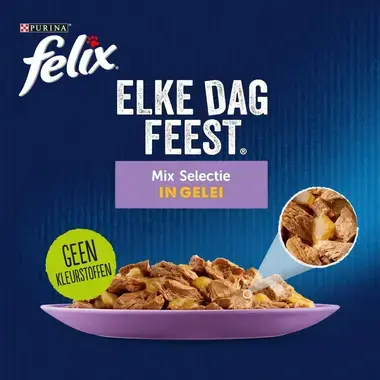 Felix kattenvoer Elke Dag Feest Mix Selectie product