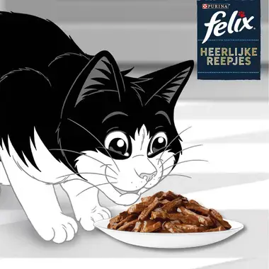 Felix kattenvoer Heerlijke Reepjes Farm product