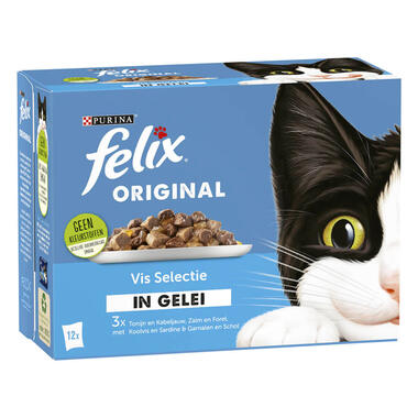 Felix kattenvoer Original vis selectie voorzijde