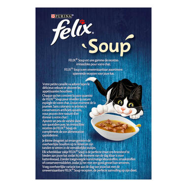 Felix Soup vis selectie