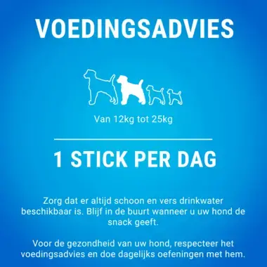 Dentalife hond snacks medium voedingsadvies
