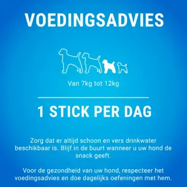 Dentalife hond snacks small voedingsadvies