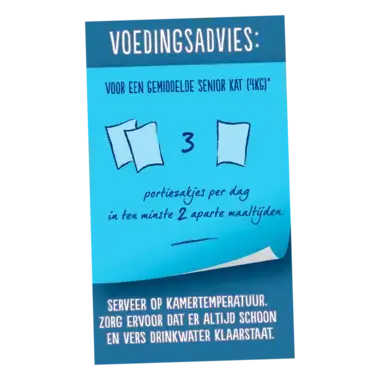 Felix kattenvoer Elke Dag Feest Senior Vis voedingsadvies