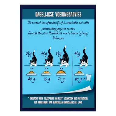 Felix kattenvoer Sensations Inhome voedingsadvies