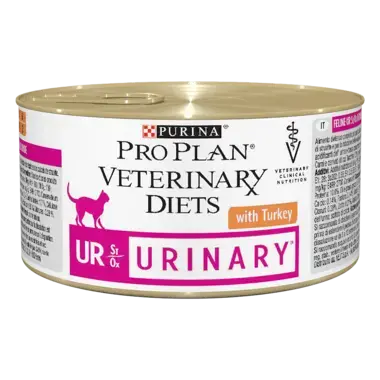 PRO PLAN® VETERINARY DIETS Feline UR St/Ox Urinary Mousse kalkoen
