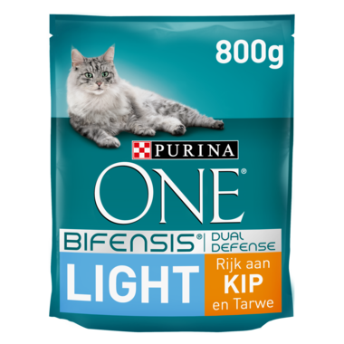 PURINA ONE ® Light Rijk aan Kip en Tarwe kattenvoer