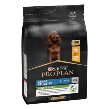 Pro Plan hondenvoer Large Athletic Puppy voorzijde