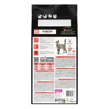 PPVD DM St/Ox Diabetes Management kattenvoer Achterkant
