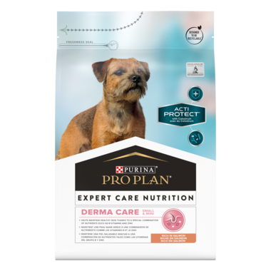 PRO PLAN EXPERT CARE Small Mini Derma Care Zalm hondenvoer Voorzijde