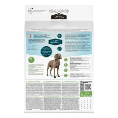 PRO PLAN EXPERT CARE Light Sterilised Kip hondenvoer Achterkant