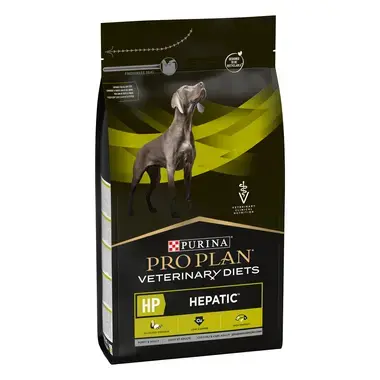 PPVD HP Hepatic hondenvoer Voorzijde