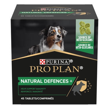PRO PLAN® Dog Natural Defences supplement tabletten