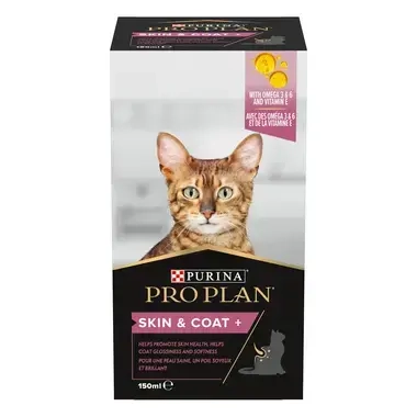 PRO PLAN® Cat Skin & Coat Supplement olie
