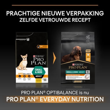 Before PURINA® PRO PLAN® Small & Mini Adult Everyday Nutrition 
