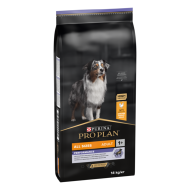 Front PURINA® PRO PLAN® All Sizes Adult Performance 