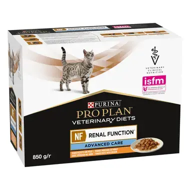 PPVD NF St/Ox Advanced Care natvoer kip kattenvoer Voorzijde