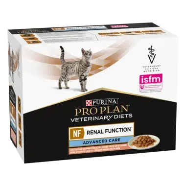 PPVD NF St/Ox Advanced Care natvoer zalm kattenvoer Voorzijde