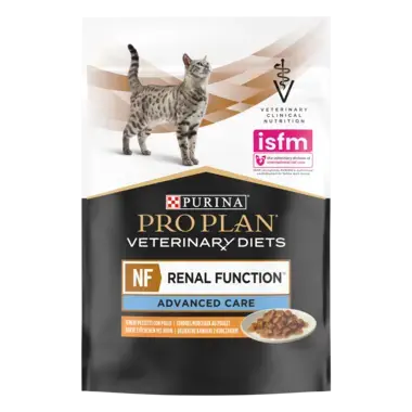 PPVD NF St/Ox Advanced Care natvoer kip kattenvoer Achterkant