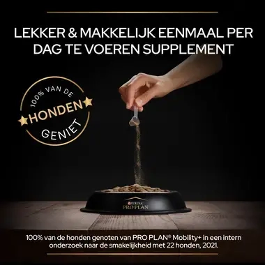 -PRO PLAN® Mobility Supplement voor honden makkelijk te voeren