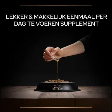 PRO PLAN® Cat Skin & Coat Supplement olie makkelijk te voeren