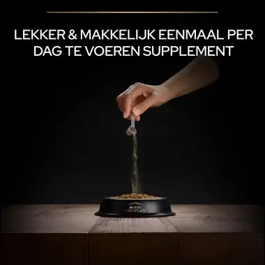 PRO PLAN® Cat Natural Defences supplement poeder makkelijk te voeren