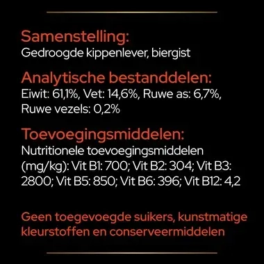 PRO PLAN® Multivitamine Supplement voor katten samenstelling