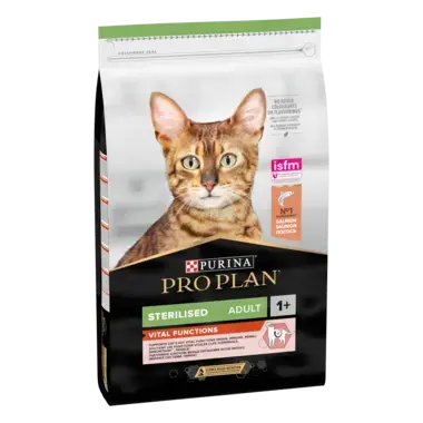 PRO PLAN kattenvoer sterilised zalm voorzijde