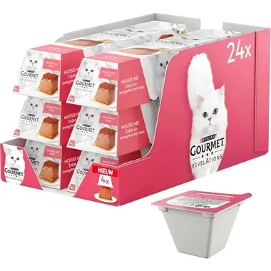 Gourmet kattenvoer revelations zalm