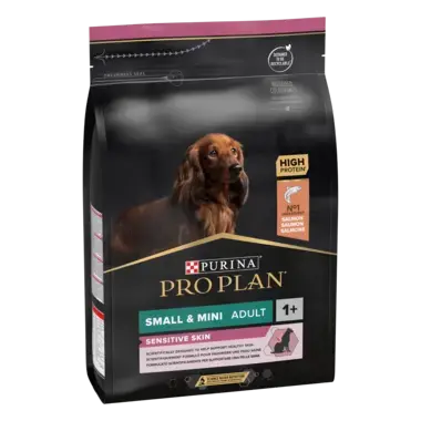 Front PURINA® PRO PLAN® Small & Mini Adult Sensitive Skin