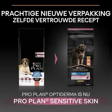 Before PURINA® PRO PLAN® Large Robust Adult Sensitive Skin