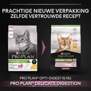 PRO PLAN kattenvoer sterilised kip before