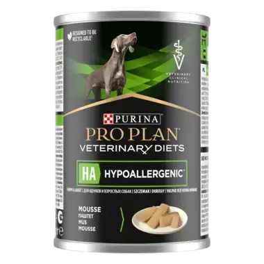 PPVD HA Hypoallergenic natvoer hondenvoer Voorkant