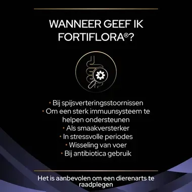 PRO PLAN Feline FortiFlora kattenvoer symptomen