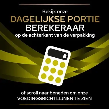 PPVD HP kattenvoer dagelijkse portie berekeraar