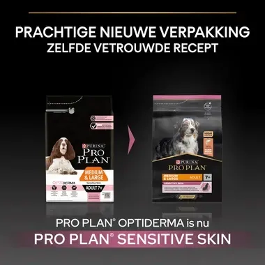 Relaunch PRO PLAN® M&L hondenvoer Adult 7+ Sensitive