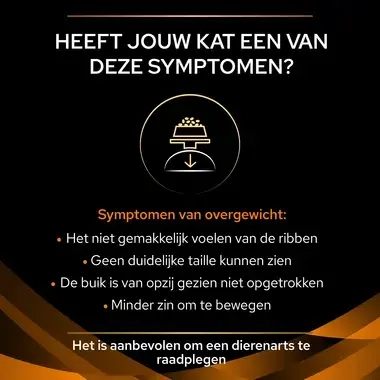 PPVD OM St/Ox Obesity Management natvoer kip kattenvoer symptomen