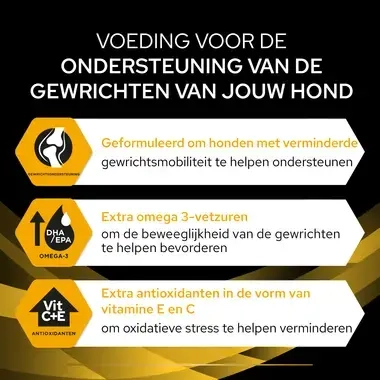 PRO PLAN JM Joint Mobility hondenvoer belangrijkste voordelen