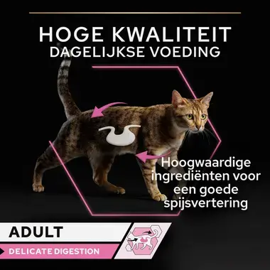 PURINA® PRO PLAN® Delicate Mousse Rijk aan Kalkoen natvoer