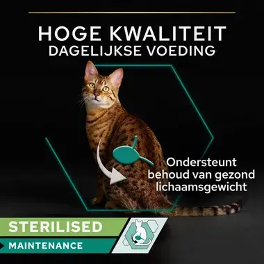 PURINA® PRO PLAN® Sterilised Adult Kat Terrine Rijk aan Zalm en Tonijn natvoer