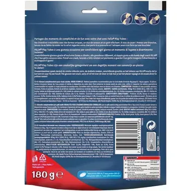 FELIX® Play Tubes met Kalkoen- & Hamsmaak kattensnacks