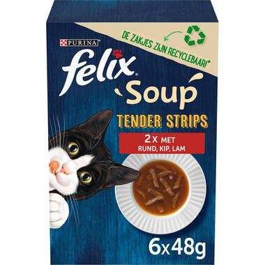 FELIX® Soup Filets Farm Selectie kattenvoer nat