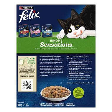 FELIX® Inhome Sensations met Kip en Groenten kattenvoer