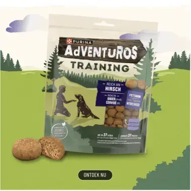 AdVENTuROS™ Training Rijk aan Hert hondensnacks