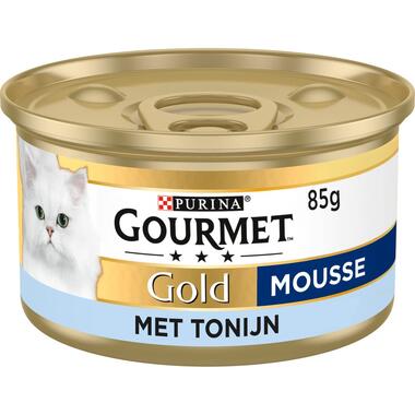 GOURMET™ Gold Mousse met Tonijn kattenvoer nat