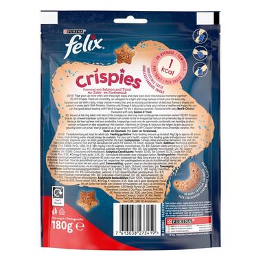 FELIX® Crispies met Zalm- & Forelsmaak kattensnacks