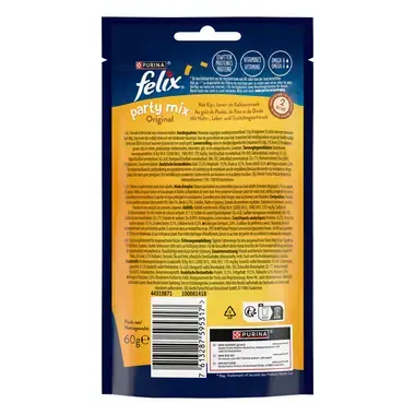 FELIX® Party Mix Original kattensnacks